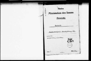 Organisation und Durchführung der landwirtschaftlichen Betriebszählung 1949