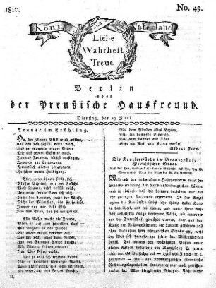Nr. 49., 19. Juni 1810