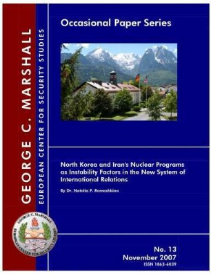 North Korea and Iran's nuclear programs as instability factors in the new system of international relations