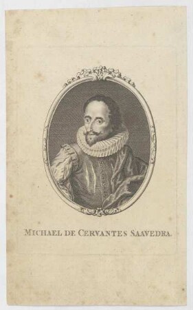 Bildnis des Michael de Cervantes Saavedra