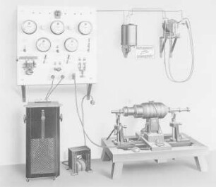 Anleger-Prüfeinrichtung, in Betrieb, Siemens & Halske : Technikgeschichte | Physik | Elektrizität | Elektrische Meßinstrumente