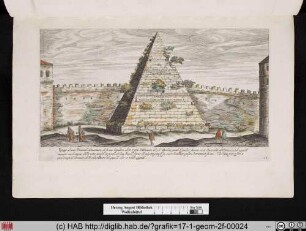 Vestigij di una Piramide di marmoro