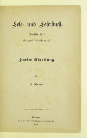Abt. 2: [Abt. 2]
