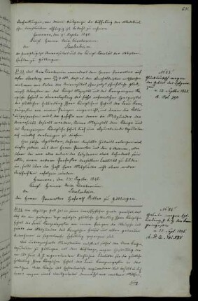 Genehmigung einer Deputation zur persönlichen Beglückwünschung ihrer königlichen Hoheit der Kronprinzessin anlässlich der Geburt des Prinzen.