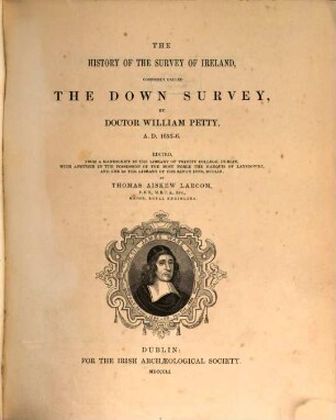 The Irish Archaeological Society. 14. 1851