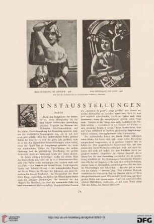 Kunstausstellungen