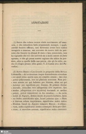Annotazioni