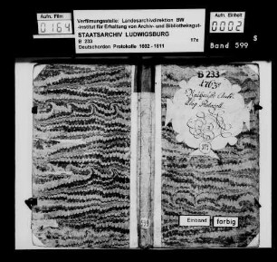 Protokolle des Deutschordensamts Neuhaus