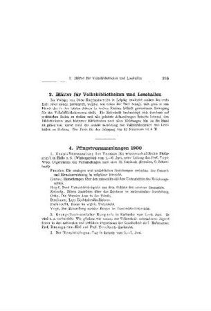 Blätter für Volksbibliotheken und Lesehallen