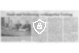 Stadt und Schleswag verlängerten Vertrag