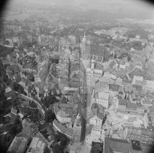 Innenstadt von Bautzen : Blickrichtung Norden