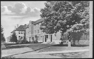 Eugene. Engineering Building, Mc. Clure Hall and Dormitory, University of Oregon, Eugene