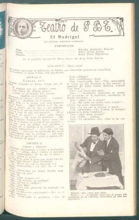 El madrigal : Teatro de PBT