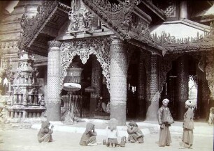 burmese glass mosaic.