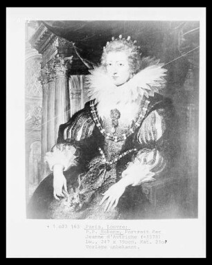 Der Medici-Zyklus — Porträt der Johanna von Österreich