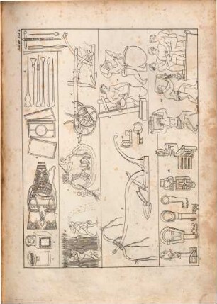 Handzeichnungen von Karl Kärcher für Mythologie und Archaeologie des klassischen Alterthums. 3