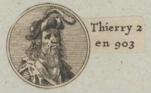Bildnis des Thierry II.