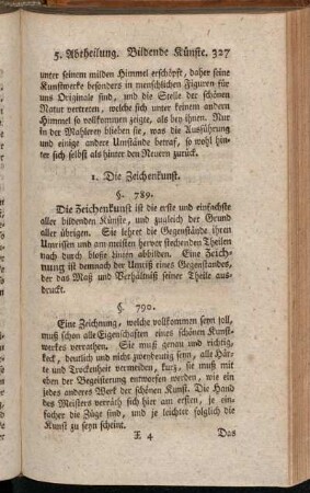 1. Die Zeichenkunst