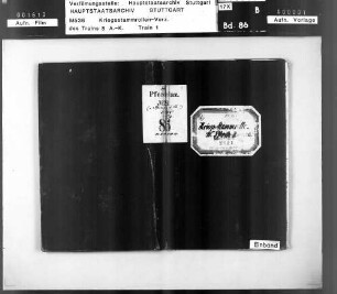Kriegsstammrolle des Pferdelazaretts 26