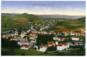 Nieder-Einsiedel. Blick auf Nieder-Einsiedel