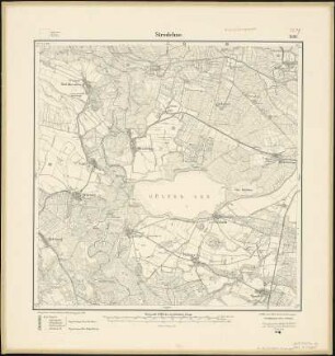 Meßtischblatt 1686 : Strodehne, 1911 : Strodehne. - Aufn. 1880, hrsg. 1882, einz. Nachtr. 1911. - 1:25000. - [Berlin]: Reichsamt für Landesaufnahme, 1911. - 1 Kt.