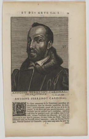 Bildnis des Antoine Perrenot de Granvelle