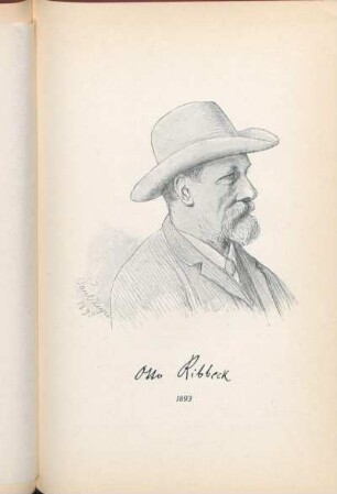 Otto Ribbeck 1893