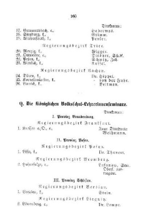 Die Königlichen Volksschul-Lehrerinnenseminare