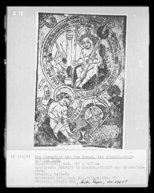 Das Jesuskind mit dem Kreuz, der Johannesknabe mit dem Lamm