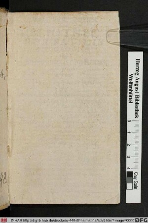 Notitia Librorum sive Bibliotheca Portatilis Theologica eaq[ue] tum Nominalis tum Realis, cuius praesens Pars Protestantium seu potius Quorumlibet Autorum, extra Romanam Ecclesiam, Latina lingua scriptos Libros Theologicos, atque inde a sesqui seculo & amplius, intra & extra Germaniam usq[ue] ad annum Chr. 1686. editos, qui in Officina Wolfgangi Mauritii Endteri, Noribergae nunc venum prostant ...