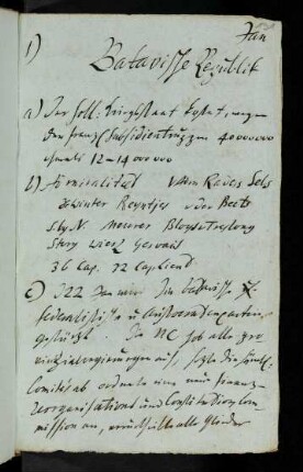 191r-196v, Januar, April, November: Batavische Republik
