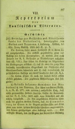 Repertorium der Lausitzischen Literatur