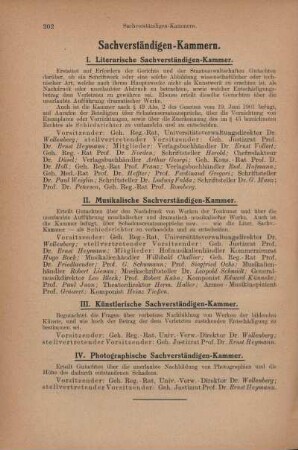 Sachverständigen-Kammern