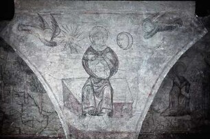 Christus als Weltenrichter zwischen Sonne und Mond