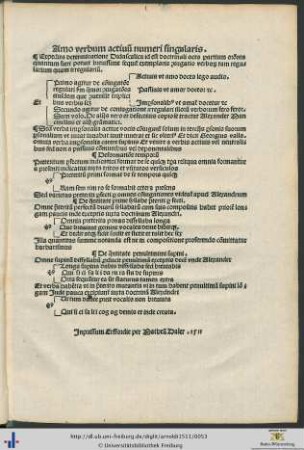 Amo verbum activum numeri singularis