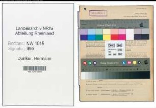Entnazifizierung Hermann Dunker , geb. 31.07.1898 (Schmied)