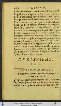 De Respiratione