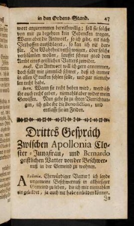 47-72, Drittes Gespräch.