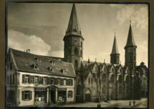 Stiftskirche mit Adlerapotheke