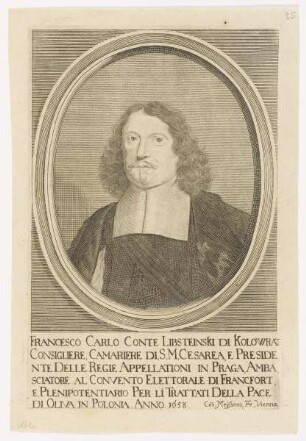 Bildnis des Francesco Carlo Conte Libsteinski di Kolowrat