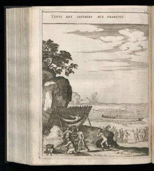 Visite des Sauvages aux françois.