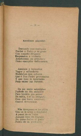 Asesinos pagados
