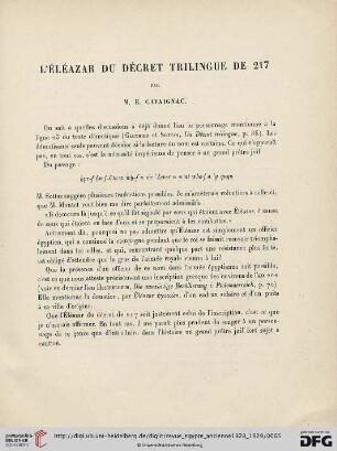 2: L' Éléazar du décret trilingue de 217