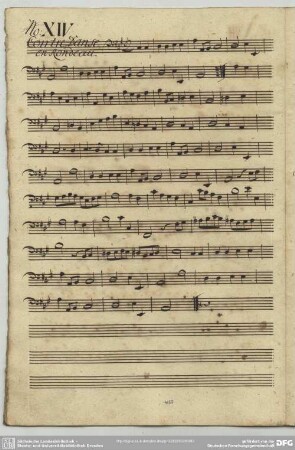14. Anonymus, Contredanses, A-Dur
