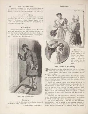 "Ueberhöflich" "Räthselhaft"