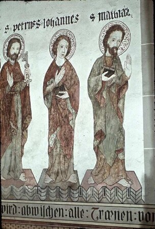 Petrus, Johannes, Matthias