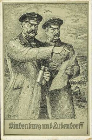 Hindenburg und Ludendorff
