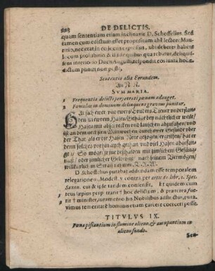 Titulus IX. [XI] - XV.