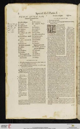 Specul. lib. I. Partic. I.
