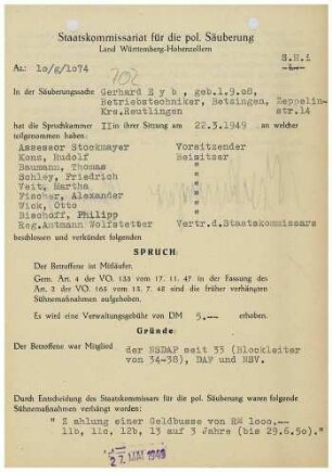 Eyb, Gerhard